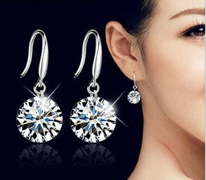Classic silver earrings for women - Ladyjewa