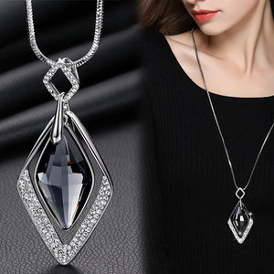 Trendy geometric necklace for women - Ladyjewa